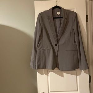 J Crew Factory grey suit coat